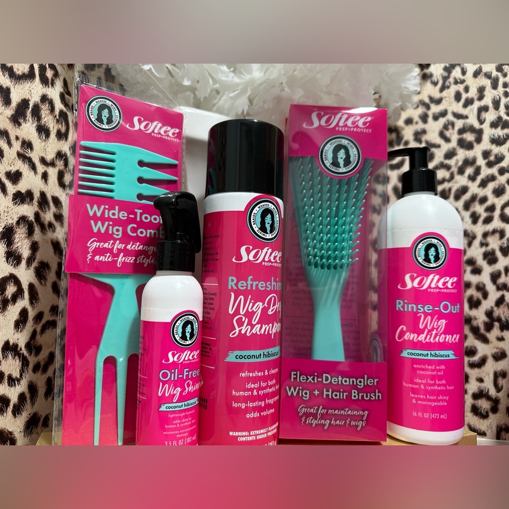 ✨💗 Softee Prep + Protect Wig & Hair Extensions Care Kit 💗✨